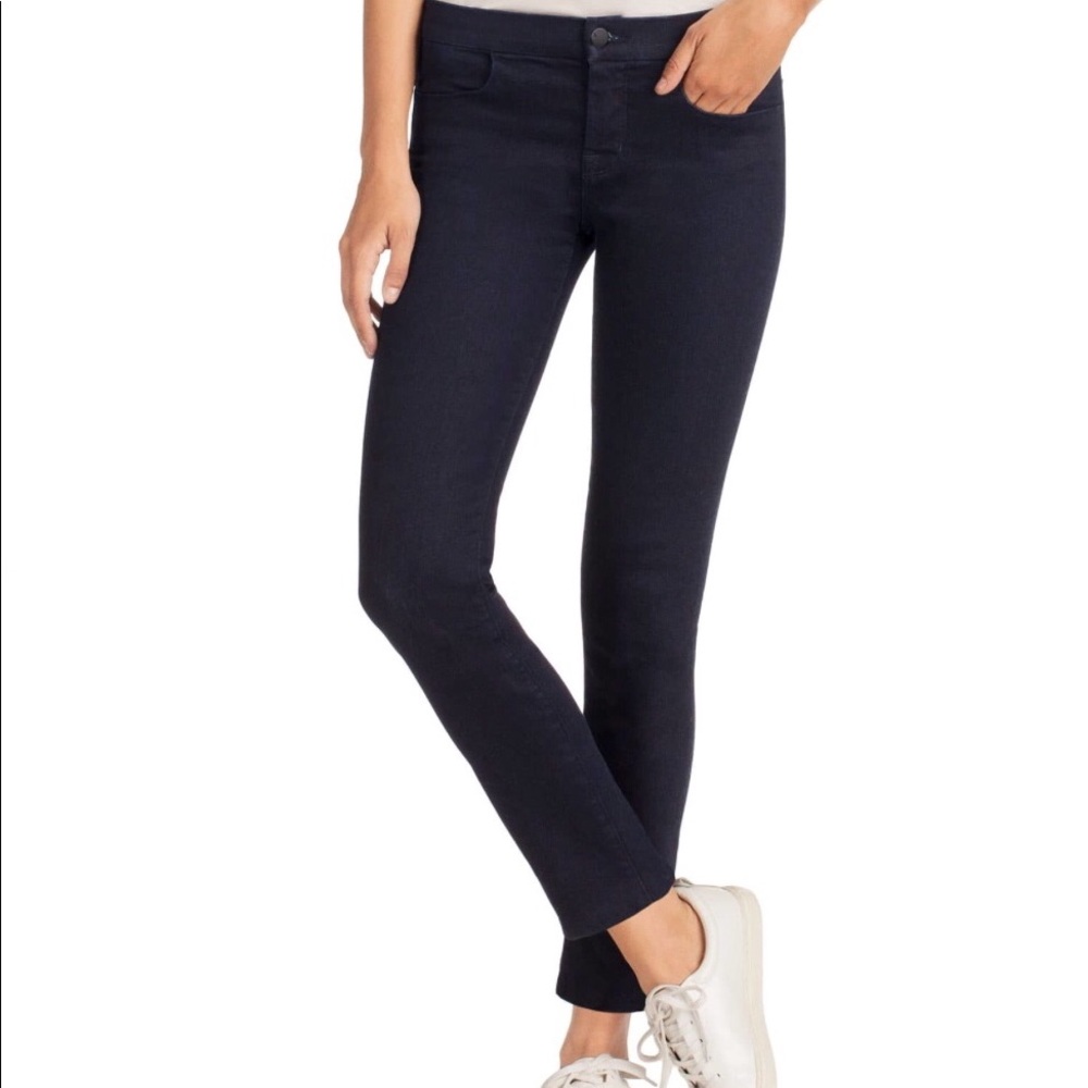 J Brand Jeans Tailored Crop Inkwell Skinny Size 25